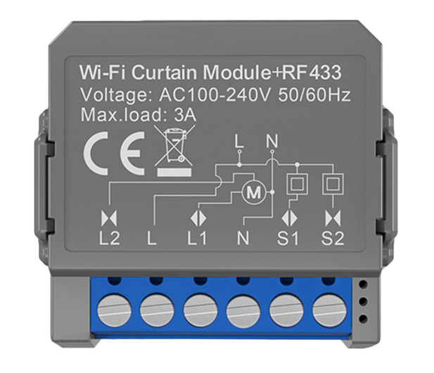 Avatto Inteligentny moduł zasłon WIFI+RF CMS16-RF-1 - 1510566 - zdjęcie